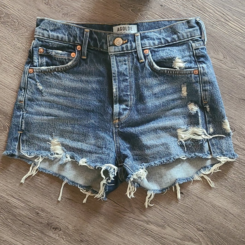Agolde jean shorts